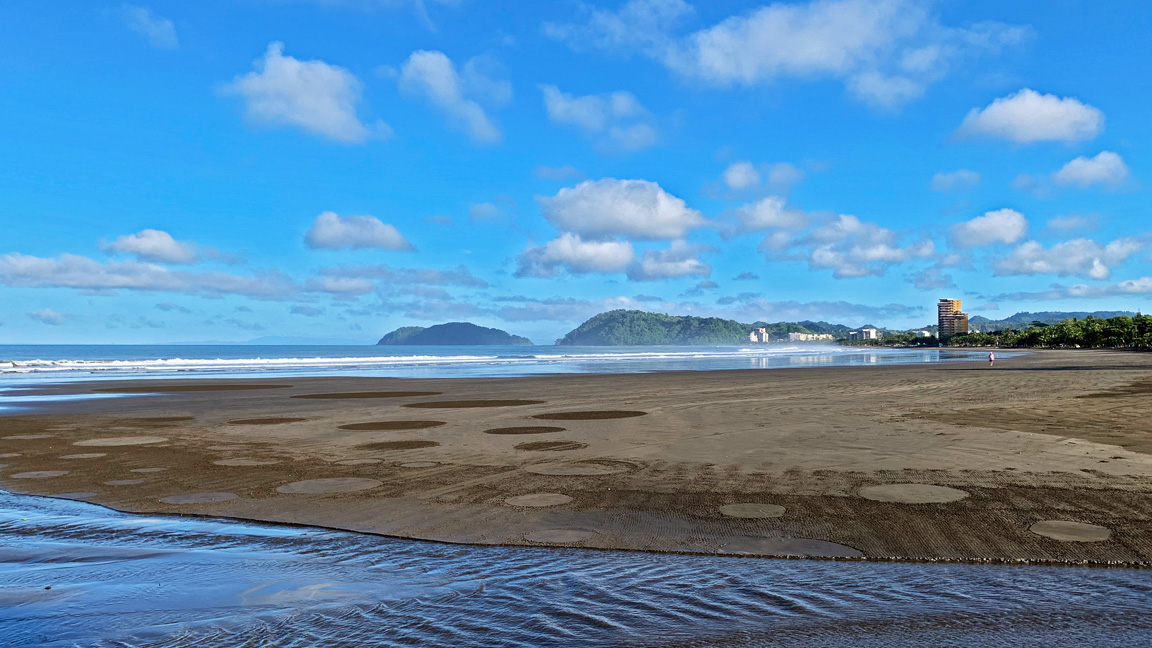 Costa Rica Rake Art