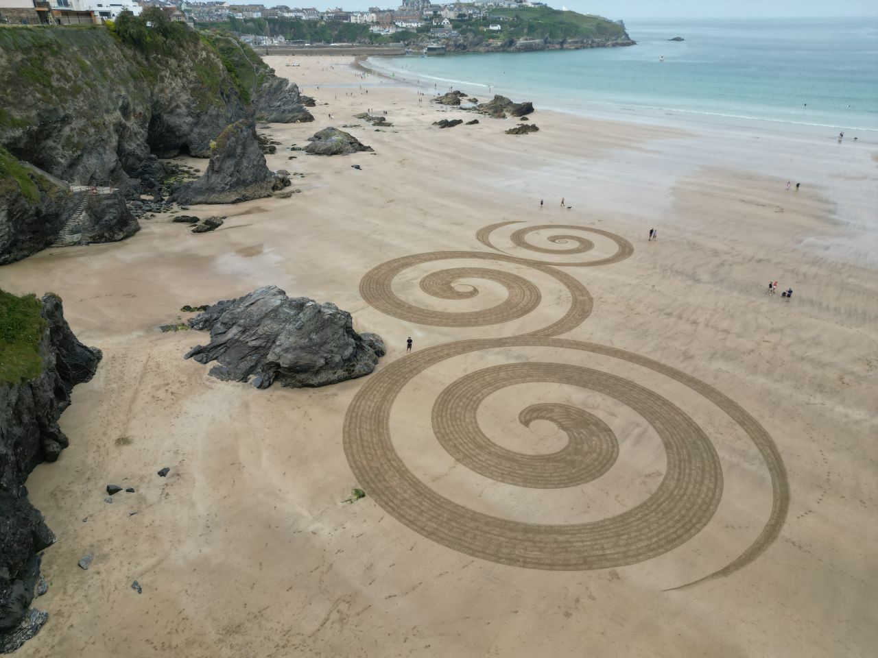 Costa Rica Rake Art