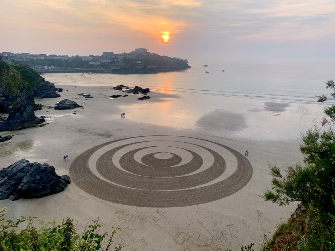 Costa Rica Rake Art